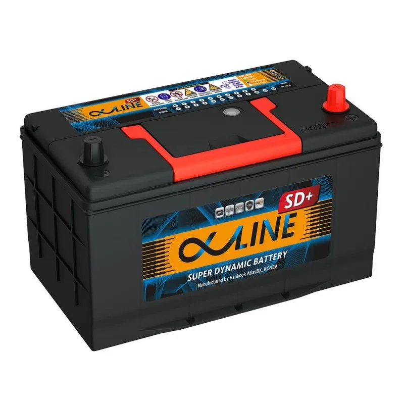 Аккумулятор Alphaline SD+ plus 115D31L 100 Ач обр. пол. 850A 302x172x220