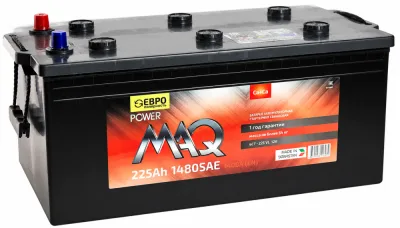 Аккумулятор MAQ POWER 225 евро обр. пол. 1480A 518x276x242