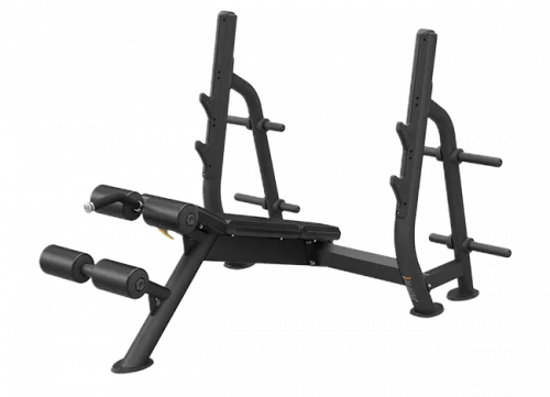 Олимпийская скамья с отрицательным углом наклона SPIRIT SP-4211