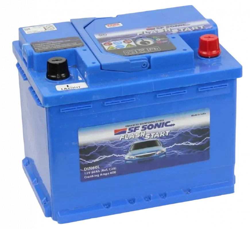 Аккумулятор Exide SF Sonic 60 Ач обр. пол. 600А 242x175x190