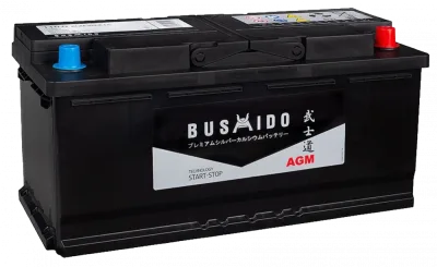 Аккумулятор BUSHIDO AGM L6 110 Ач обр. пол. 1000А 393x175x190