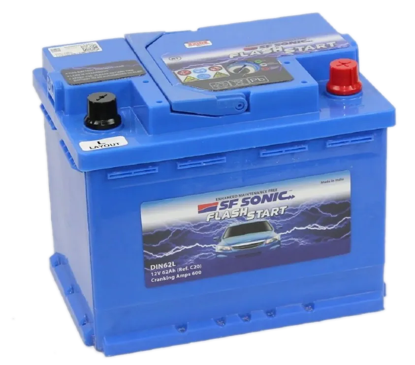 Аккумулятор Exide SF Sonic 62 Ач обр. пол. 600А 242x175x190