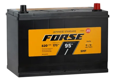Аккумулятор FORSE Asia 115D31R 95Ач обр. пол. 820А 306x173x225