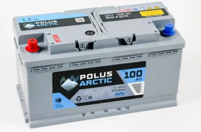 Аккумулятор POLUS ARCTIC 100 Ач прям. пол. 850A 353x175x190