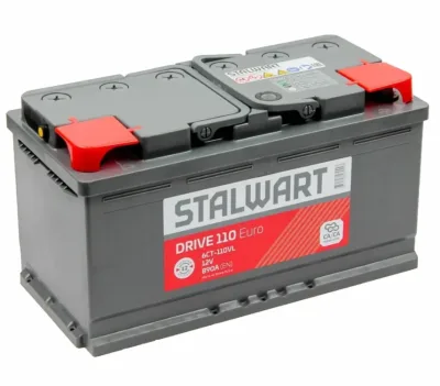 Аккумулятор STALWART Drive 110 Ач прям. пол. 890А 353x175x190