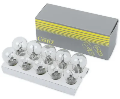 Лампа GANZ P21W 12v21w (BA15s) BOX (10 шт.)