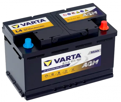 Аккумулятор Varta AGM L4 95 Ач обр. пол. 850A 315x175x190 (595 901 085) for Mercedes-Benz