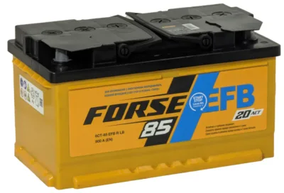 Аккумулятор FORSE EFB 85 Ач обр. пол. низкий 800A 315x175x175