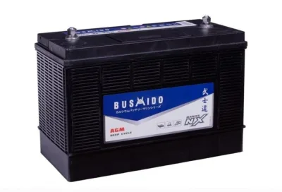 Аккумулятор лодочный BUSHIDO AGM MARINE M31-950 1100A 100ah прям.пол 330x173x240