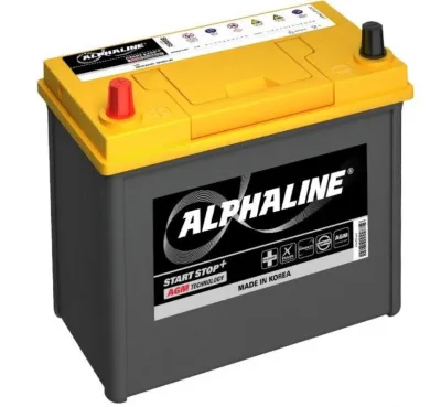 Аккумулятор Alphaline AGM 60B24R 45 Ач прям. пол. 450A 236x128x220