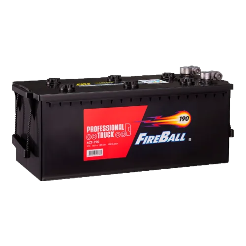 Аккумулятор Fire Ball 190 болт прям. пол. 1200А 525х240х242