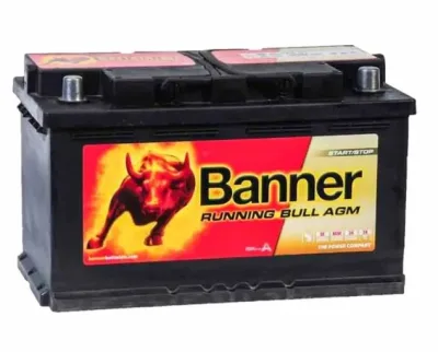 Аккумулятор Banner AGM L4 80 Ач 800А обр. пол. 315x175x190