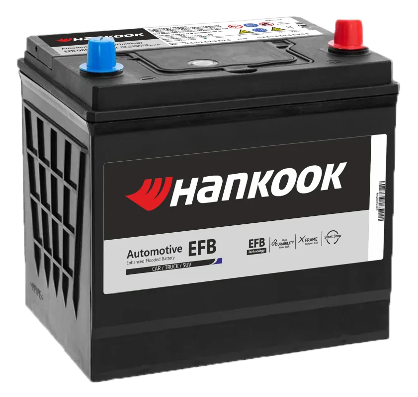 Аккумулятор HANKOOK EFB Start-Stop Q85 70 Ач обр. пол. 700A 232x173x220