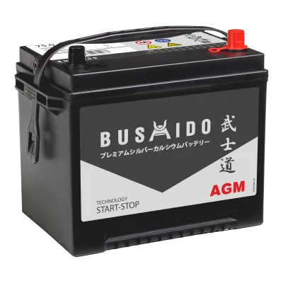 Аккумулятор BUSHIDO AGM D26 75 Ач обр. пол. 710А 260х173х220