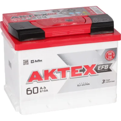 Аккумулятор Актех EFB+ 60 Ач обр. пол. 610А 242х175х190