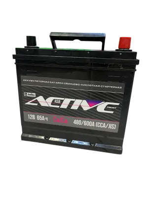 Аккумулятор ACTIVE FROST Asia 70D23R 65 Ач обр. пол. 520А 232х173х220