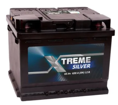 Аккумулятор XTREME Silver L2 65 Ач обр. пол. 630A 242x175x190