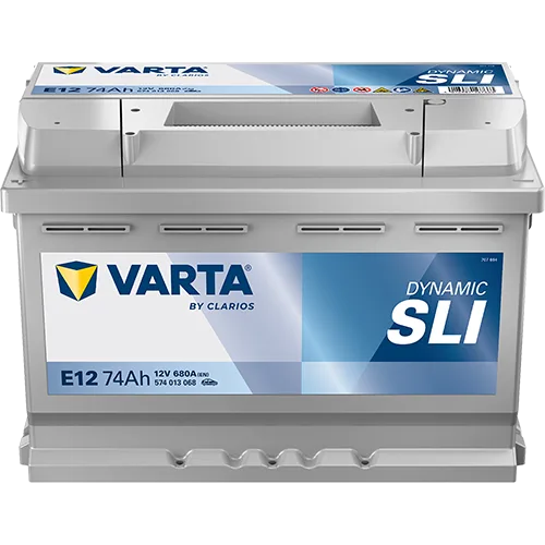 Аккумулятор Varta SLI E12 74 Ач прям. пол. 680A 278x175x190