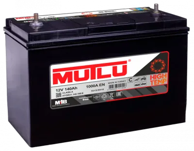 Аккумулятор Mutlu HIGH TEMP 31-1000 140Ah винт 1000A 328x171x241