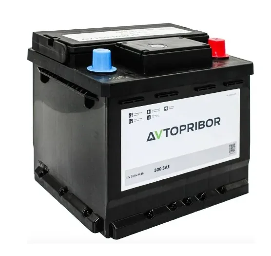 Аккумулятор AVTOPRIBOR LB 50 Ач обр. пол. низкий 500A 207x175x175
