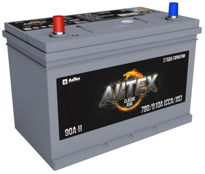 Аккумулятор ACTIVE FROST Asia 105D31R 90Ач прям. пол. 850А 306х173х220