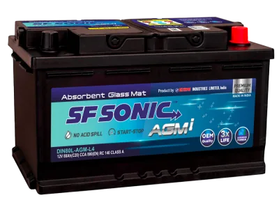 Аккумулятор Exide SF Sonic AGM 80 Ач обр. пол. 800А 315x175x190
