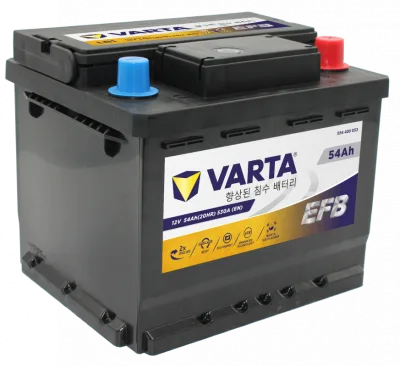 Аккумулятор Varta EFB LB1 54 Ач обр. пол. низкий 530A 207x175x175