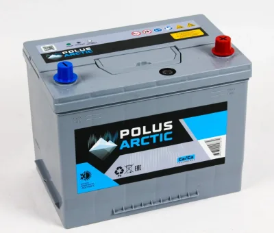 Аккумулятор POLUS ARCTIC 80D26L 75Ач обр. пол. 680А 260х173х220