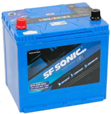Аккумулятор Exide SF Sonic EFB Q85 85D23R 70 Ач прям. пол. 650А 232x173x220