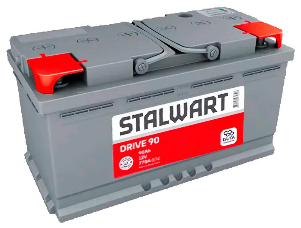 Аккумулятор STALWART Drive 90 Ач обр. пол. 770А 353x175x190