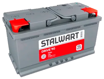 Аккумулятор STALWART Drive 90 Ач обр. пол. 770А 353x175x190
