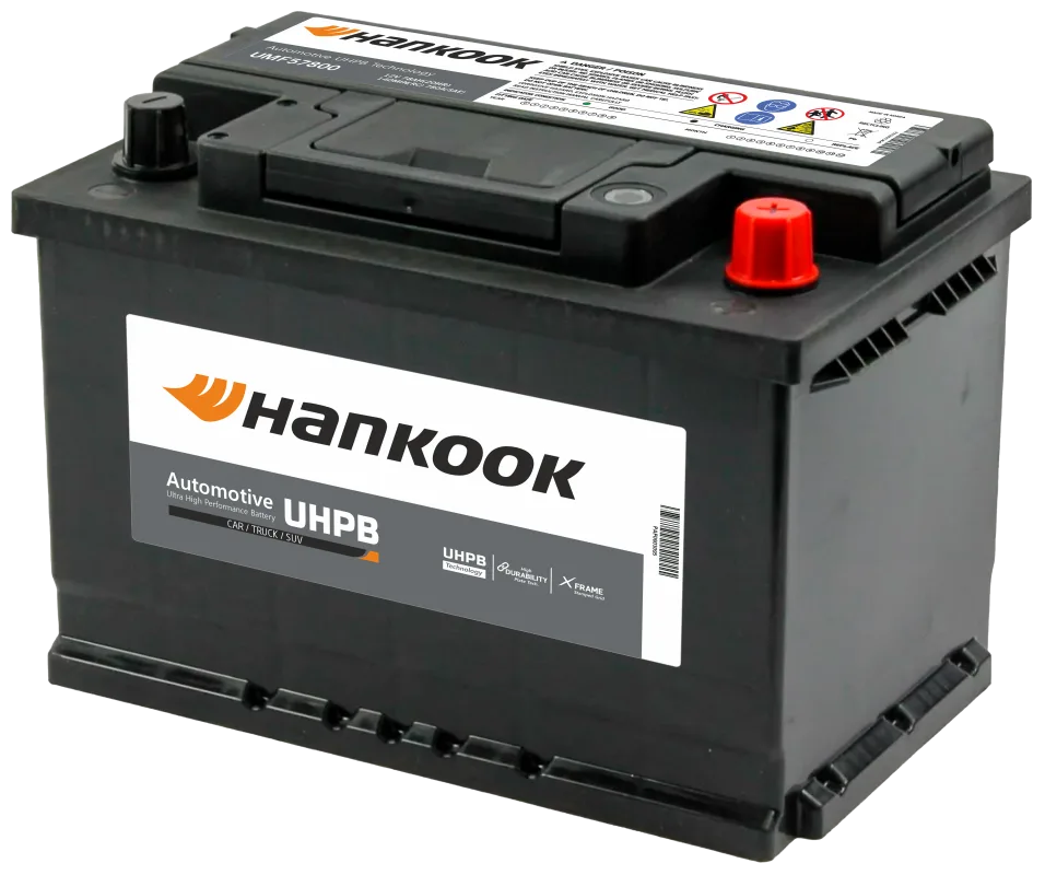 Аккумулятор HANKOOK UHPB 78Ач 780А обр. пол. 278х175х190