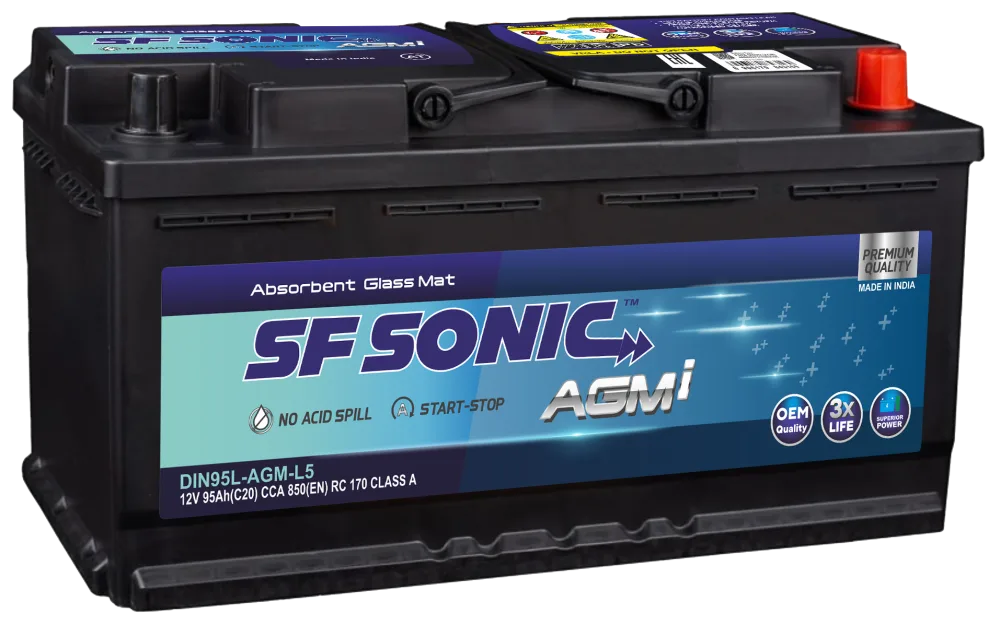 Аккумулятор Exide SF Sonic AGM 95 Ач обр. пол. 850А 353x175x190