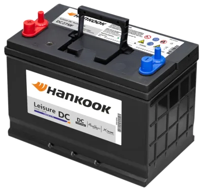 Аккумулятор лодочный Hankook Marine Leisure DC DC27MF, 90 Ah прям. пол. 750А 305х171х236