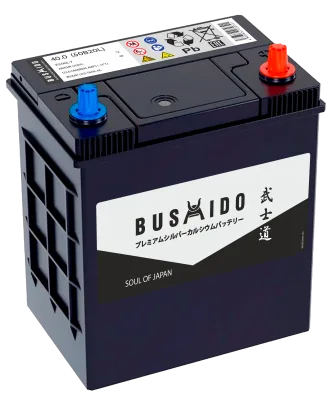 Аккумулятор Bushido 60B20L 40 Ah обр. пол 420A 186x127x220