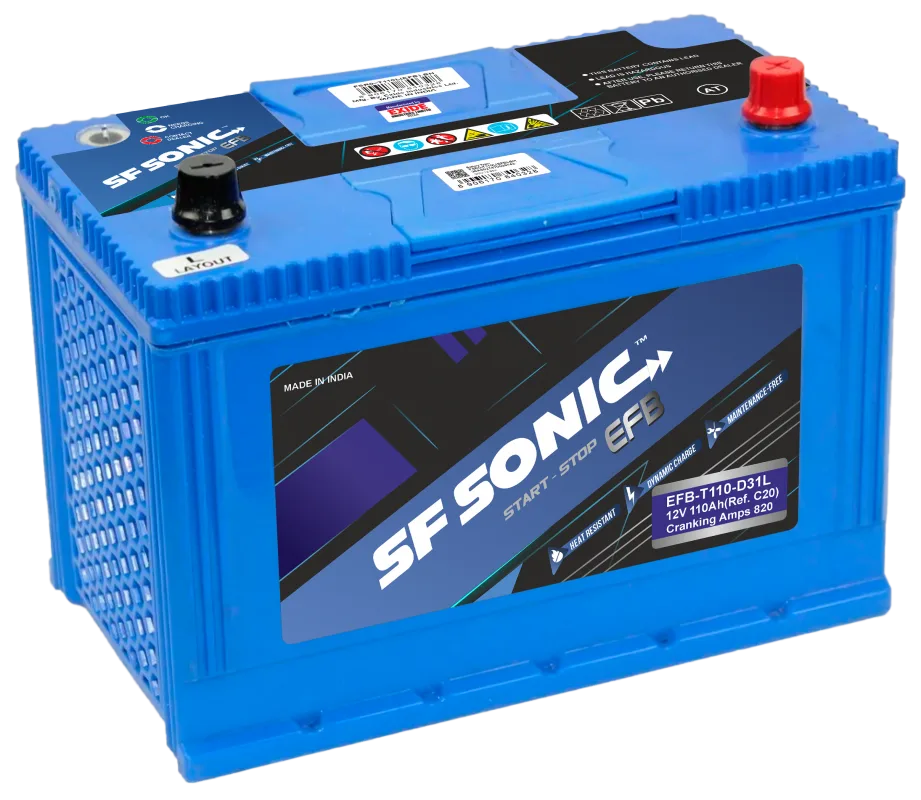 Аккумулятор Exide SF Sonic EFB 110D31L 100 Ач обр. пол. 820А 306х173х220