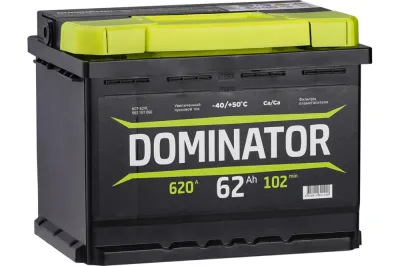 Аккумулятор Dominator 60 Ач обр. пол. 600A 242x175x190