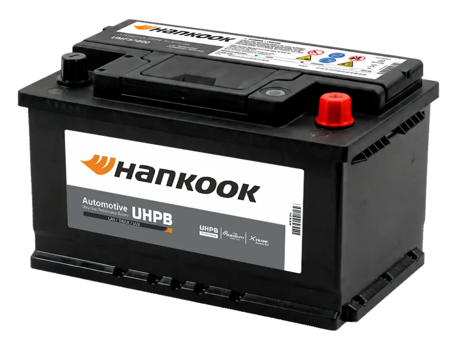 Аккумулятор HANKOOK UHPB LB3 78Ач 780А обр. пол. низк. 278х175х175