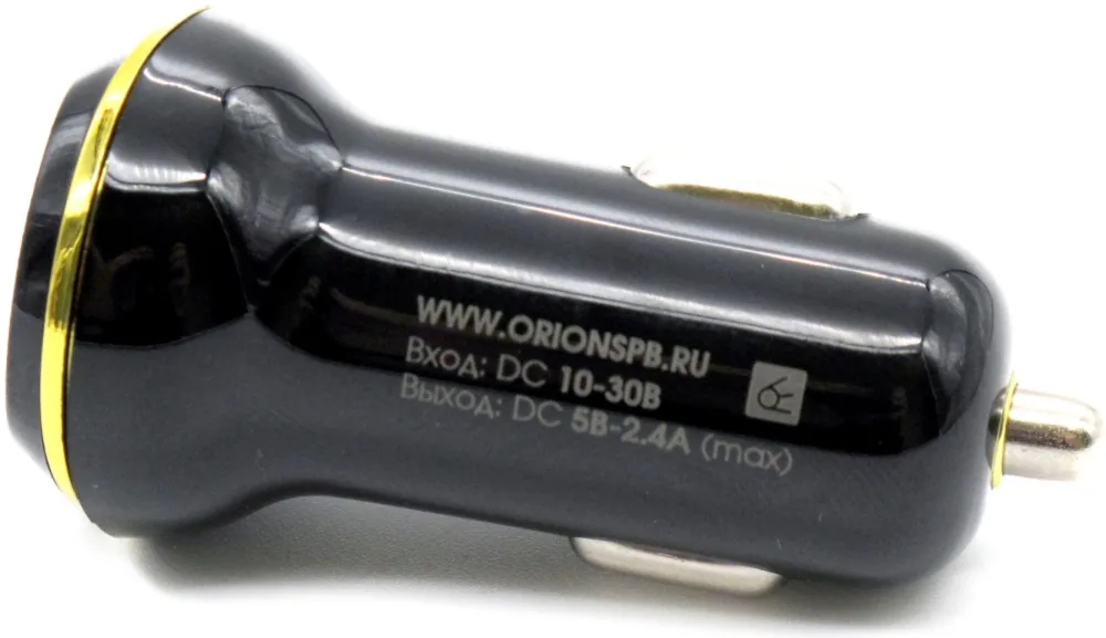 USB автомобильное зарядное устройство ВЫМПЕЛ (2 USB, 5V, 2.1 A)