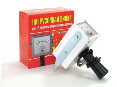 Нагрузочная вилка для проверки АКБ Вымпел 100А НВ-01