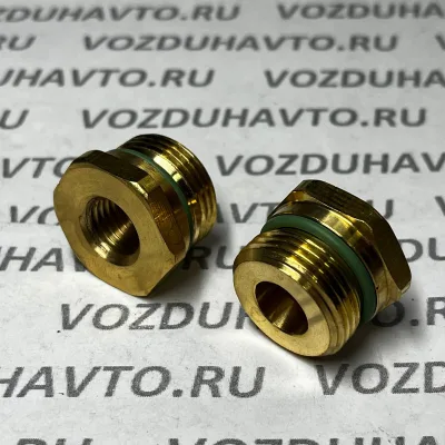 Переходник М22 - М12 Вн ТИСКОН (РОССИЯ) аналог Camozzi D2532 (заглушка)
