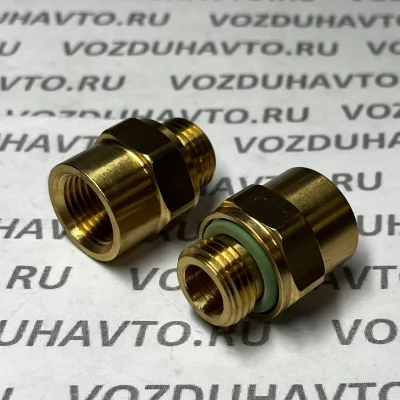 Переходник М16 - М16вн ТИСКОН (РОССИЯ) аналог Camozzi D2522