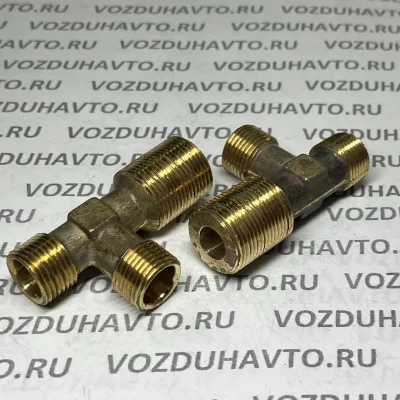Тройник М18 х М18 х М22 голый