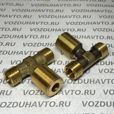 Тройник М18 х М22 х М18 голый (861015)