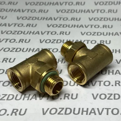 Тройник М16вн - М16 - М16вн ТИСКОН (РОССИЯ) (аналог Camozzi D2062)