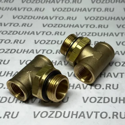 Тройник М16вн - М22 - М16вн ТИСКОН (РОССИЯ) (аналог Camozzi D2062)