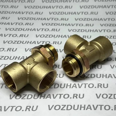 Тройник М22 - М22вн - М22вн ТИСКОН (РОССИЯ) аналог Camozzi D2072