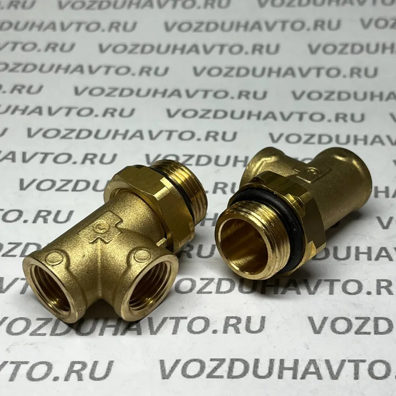 Тройник М22 - М16вн - М16вн Camozzi D2072