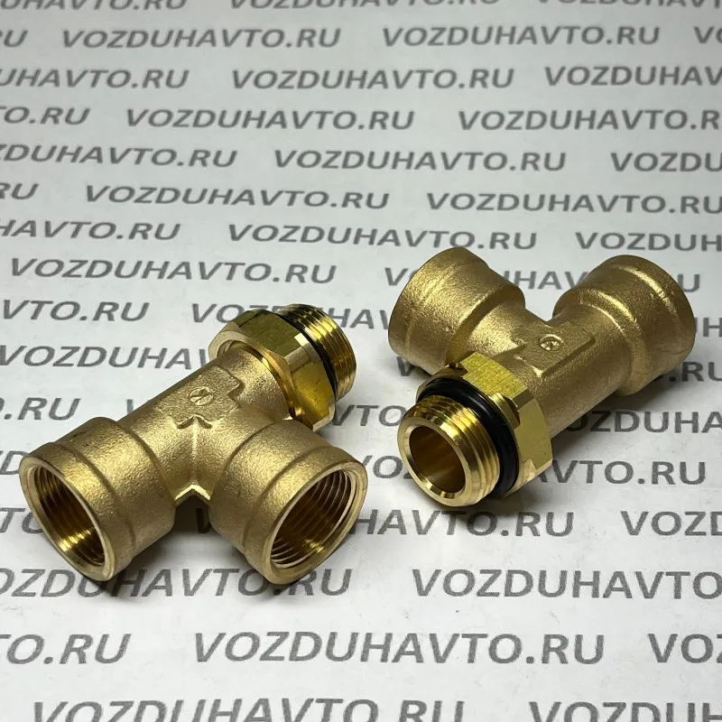 Тройник М22 - М22вн - М22вн Camozzi D2072