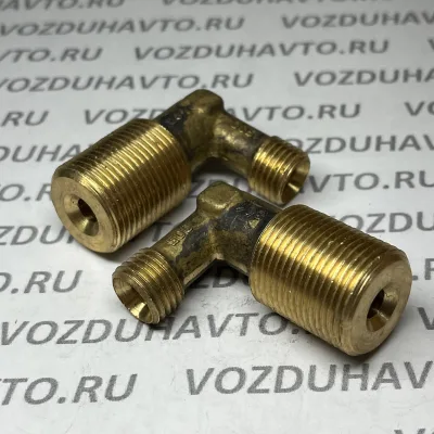 Угольник М22 х М14 (861005) голый